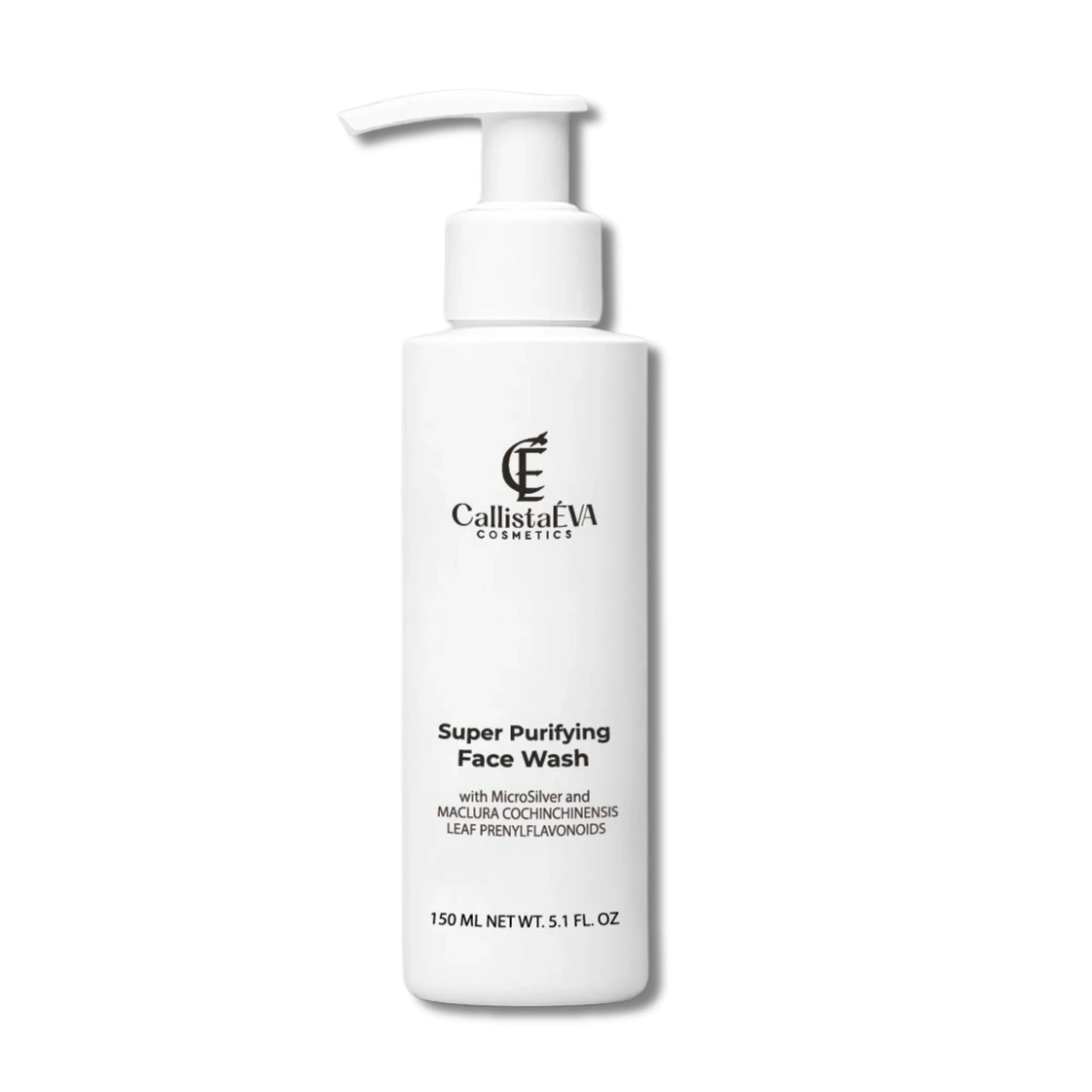 CallistaÉVA Super Purifying Face Wash – MicroSilver™ & Maclura Leaf for Oily, Acne-Prone Skin