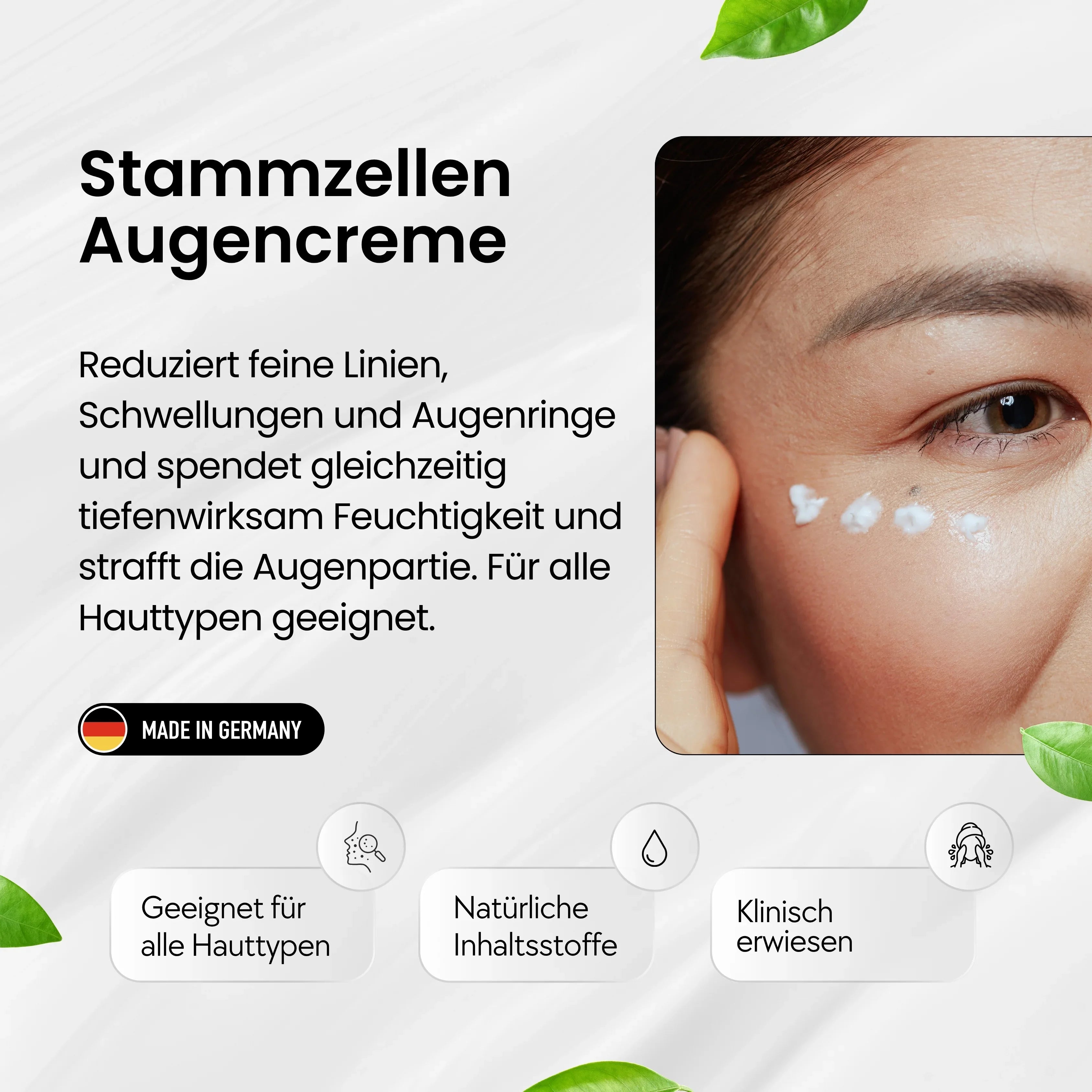 CallistaÉVA Stem Cell Exclusive Vegan Eye Cream – Anti-Aging, Firming & Bright Eyes