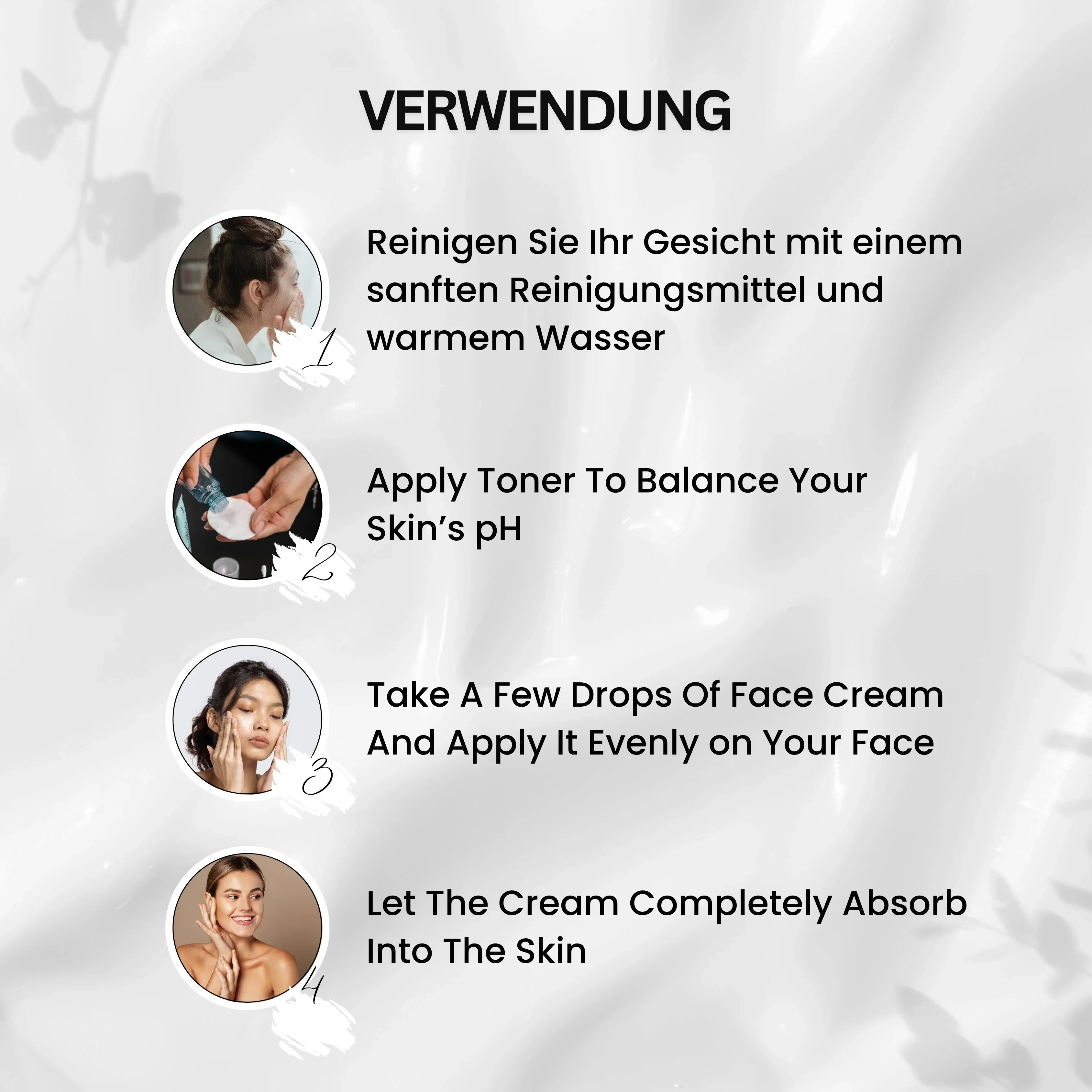 Snail Mucin Face Cream – Hydration, Anti-Aging & Skin Repair with Hyaluronic Acid & Peptides