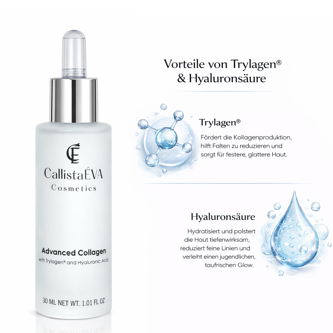 CallistaÉVA Collagen Boosting Serum with Hyaluronic Acid & Trylagen™ – Firming & Anti-Aging