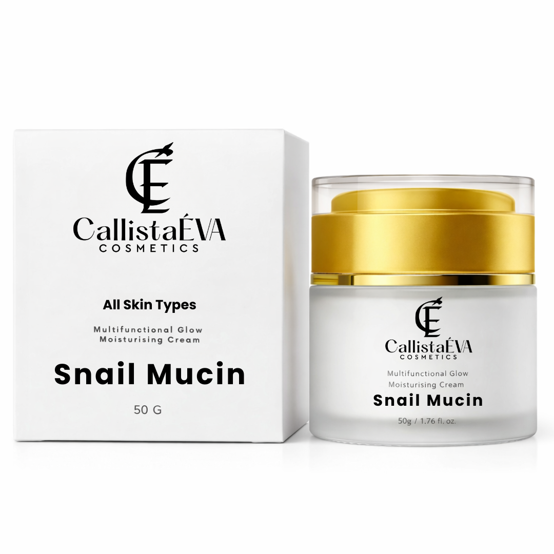 Snail Mucin Face Cream – Hydration, Anti-Aging & Skin Repair with Hyaluronic Acid & Peptides