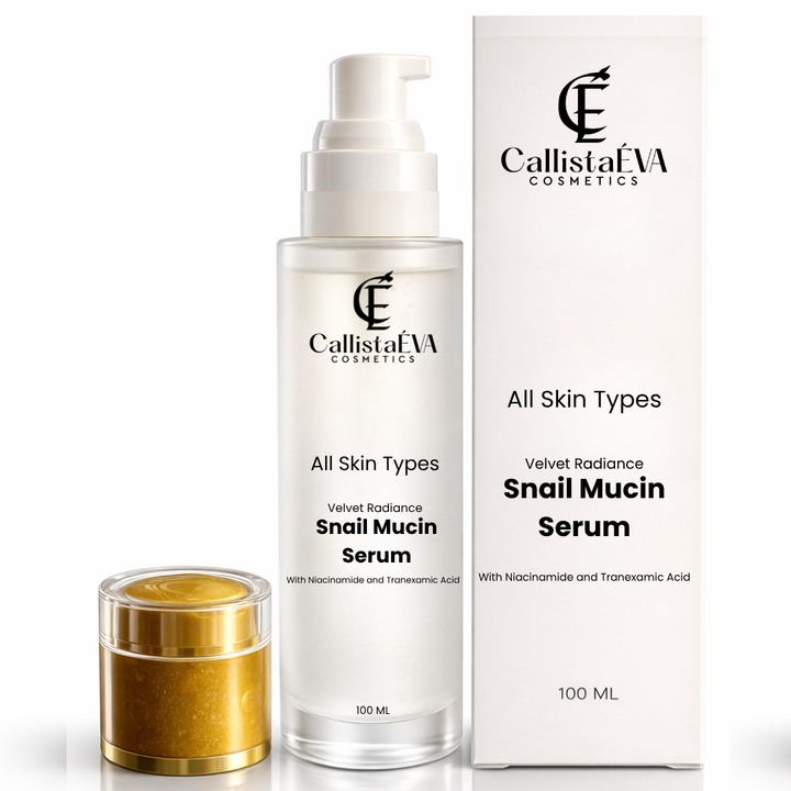 Snail Mucin Serum with Tranexamic Acid & Niacinamide – Hydrating, Skin Brightening & Dark Spot Corrector (100ml)