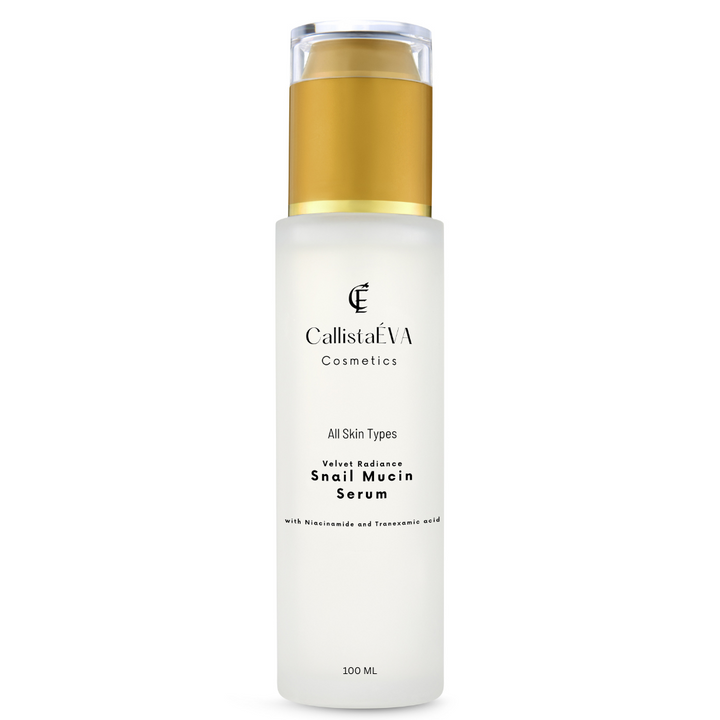 CallistaÉVA Snail Mucin Hydrating Face Serum - Niacinamide and Tranexamic Acid