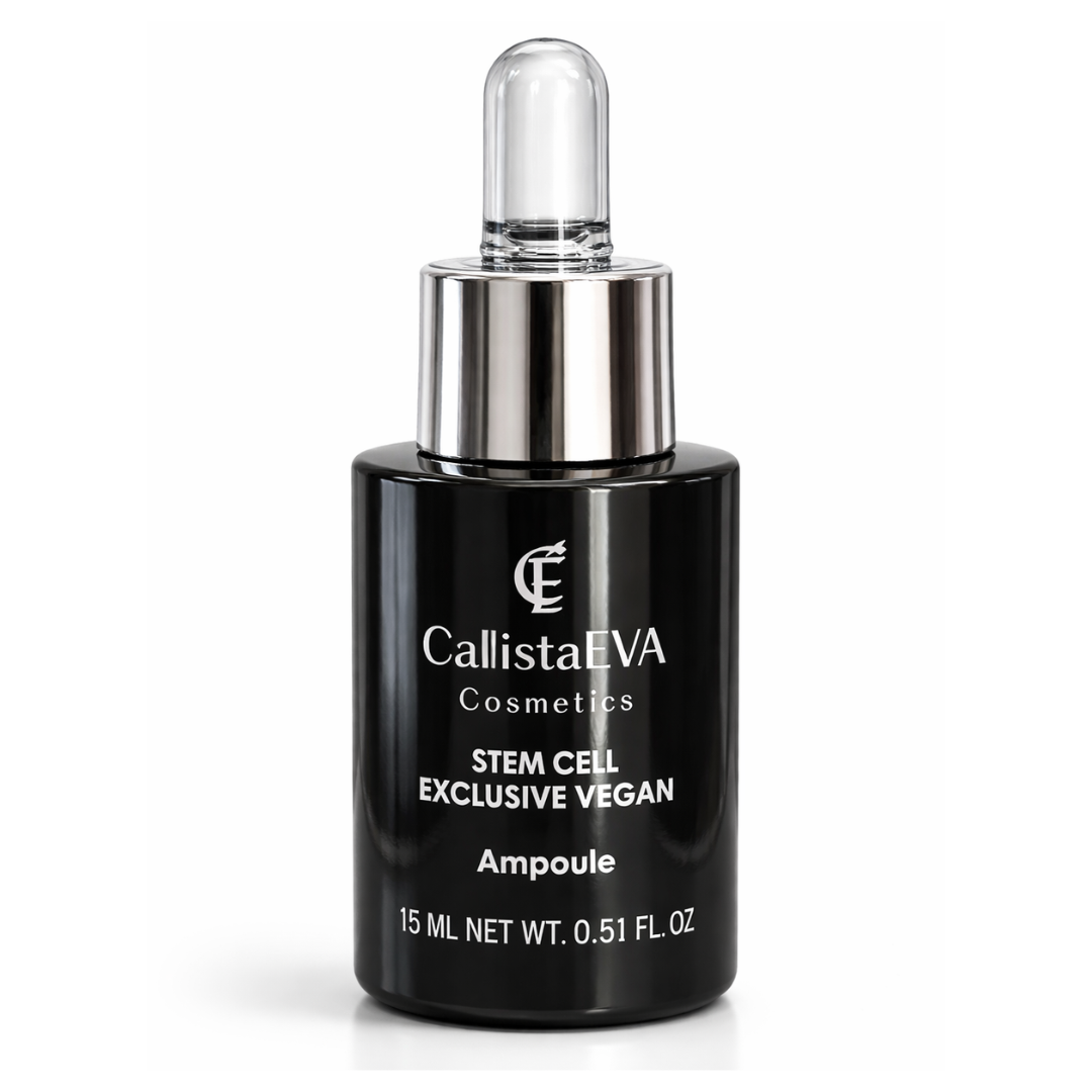 CallistaÉVA Stem Cell Exclusive Vegan Ampoule – Alpine Rose Stem Cells & Peptides for Firm-Radiant Skin