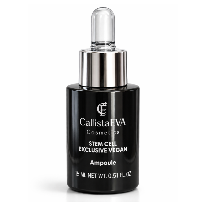 CallistaÉVA Stem Cell Exclusive Vegan Ampoule – Alpine Rose Stem Cells & Peptides for Firm-Radiant Skin